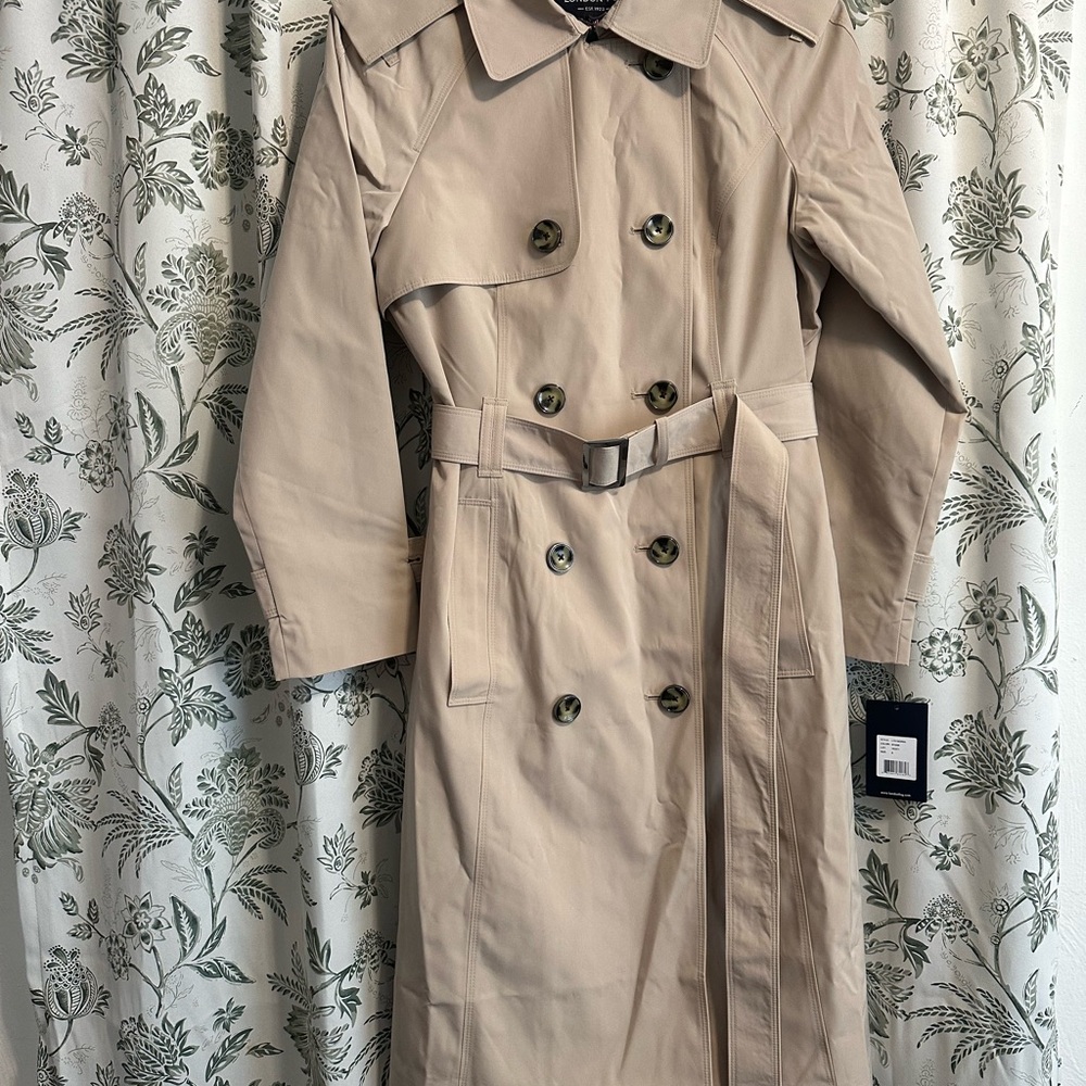 London Fog Classic Tan Trench Coat